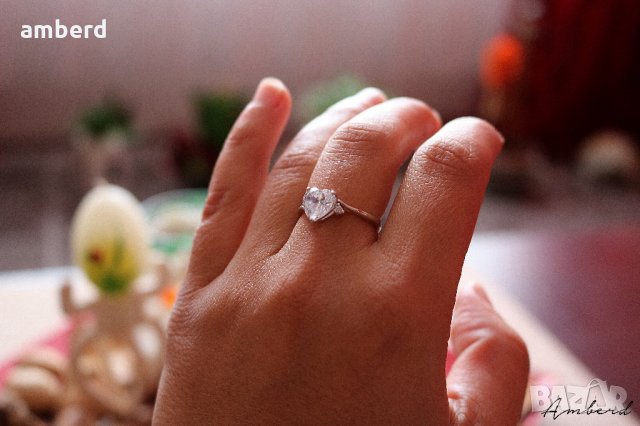 Уникално красив сребърен пръстен - модел R069, снимка 3 - Пръстени - 28854538