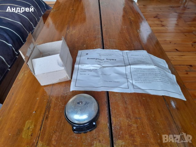 Стар електрически звънец #17, снимка 2 - Антикварни и старинни предмети - 40357057