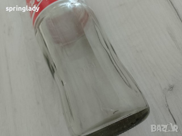 Стъклена бутилка Кока Кола/ Coca Cola 1995г, снимка 3 - Антикварни и старинни предмети - 39138979