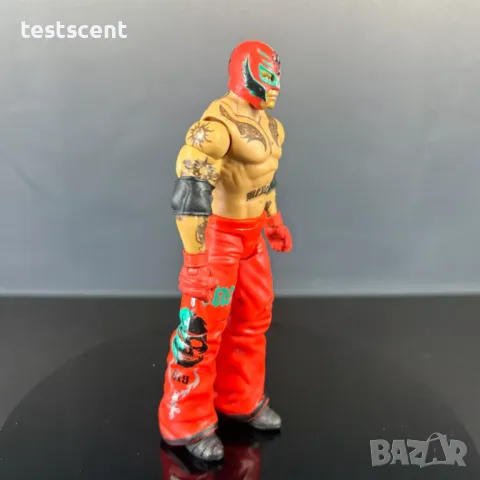 Екшън фигура WWE Rey Mysterio Dual Impact Series 3 играчка Рей Мистерио, снимка 6 - Колекции - 48361434