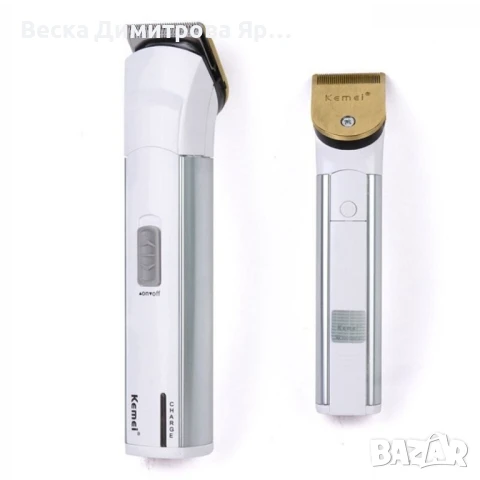 Безжичен тример за брада и тяло Kimei KM-2599 SHAV70, снимка 7 - Тримери - 51143037