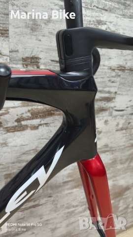 НОВА карбонова шосейна рамка Ridley Fenix SLiC Disc Forza Cirrus Pro | M, снимка 7 - Части за велосипеди - 53219075