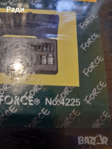 Комплект гедоре 22 части Force, снимка 1 - Куфари с инструменти - 43117343