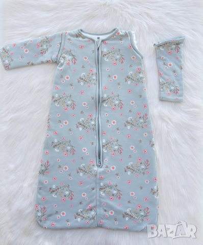 Детски спален чувал със свалящи се ръкави 6-12 месеца, снимка 5 - Спални чували за бебета и деца - 52717636