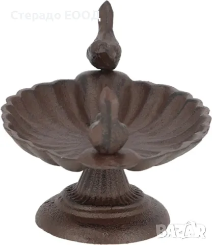 НАСТОЛНА ХРАНИЛКА ОТ ЧУГУН С ПТИЦИ, снимка 6 - Други - 50084168