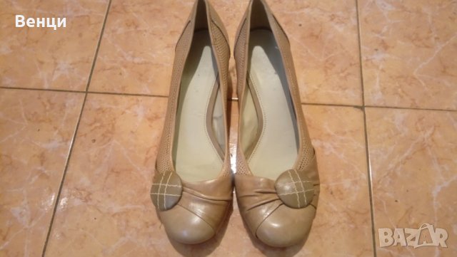 Нови оригинални италиански  дамски обувки Roberto Santi от естествена кожа.
