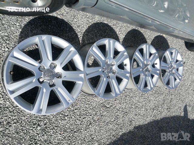 Audi джанти оригинални 17 цола, снимка 3 - Гуми и джанти - 39989825
