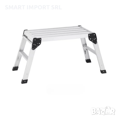 Индустриална сгъваема алуминиева стълба KMH0602, снимка 2 - Железария - 52006010