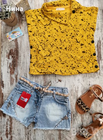 Интересна блуза от NK, снимка 2 - Детски Блузи и туники - 32264250
