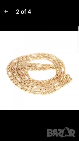 Синджир с оплетка КАРТИЕ с 18 кар. зл.вана, снимка 2 - Колиета, медальони, синджири - 27362673