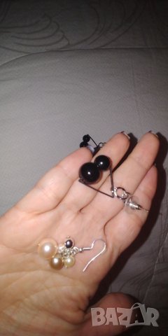 Обеци, два комплекта, снимка 4 - Обеци - 38816044