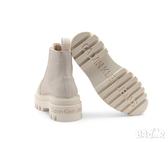 Calvin Klein Jeans  номер 39 - 40 Туристически oбувки/ кецове  / боти / ботуши Canvas Laceup Boot, снимка 6 - Дамски боти - 47709951