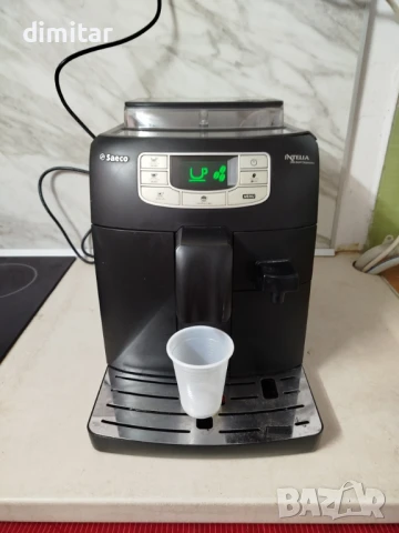 Кафе автомат Saeco Intelia one Touch Cappuccino, снимка 3 - Бебешки обувки - 51234253