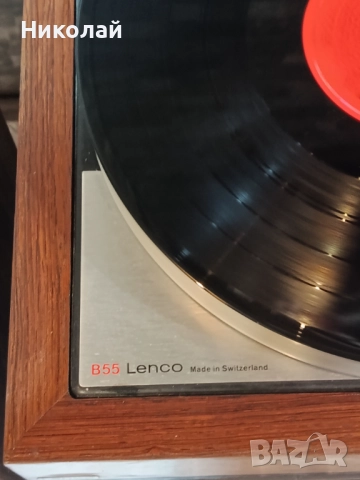 Грамофон Lenco B-55, снимка 3 - Грамофони - 52799009