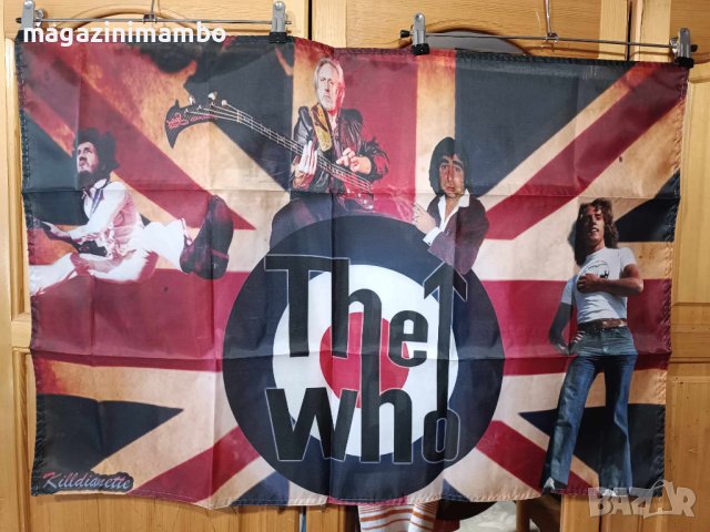 The WHO Flag, снимка 2 - Китари - 43908225