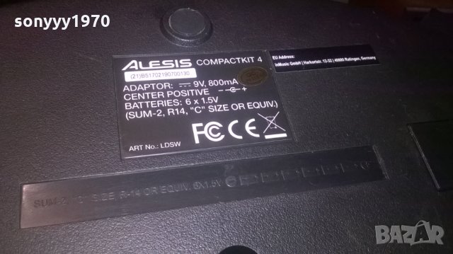 ALESIS-БАРАБАНИ-MADE IN GERMANY-ВНОС АНГЛИЯ, снимка 14 - Ударни инструменти - 27737159