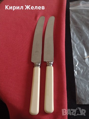 Два стари ножа за ресторант производство Шефийлд Англия перфектно състояние за КОЛЕКЦИОНЕРИ 42767