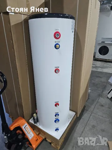 Неръждаем буферен съд 100 литра - за термопомпа и други приложения, снимка 8 - Други машини и части - 43828750