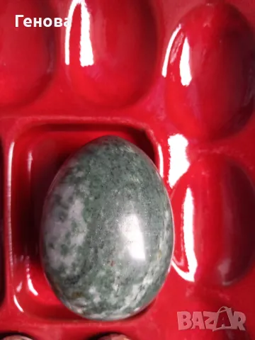 Декоративни яйца от мрамор с резба, снимка 2 - Декорация за дома - 49707292