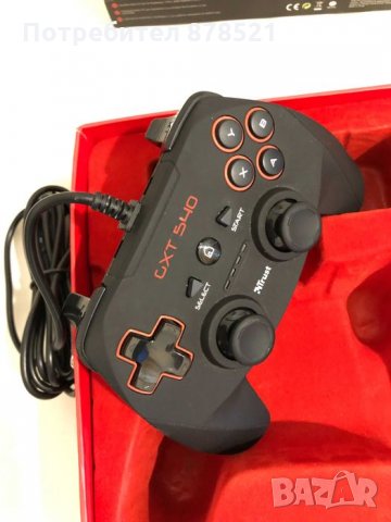 Геймпад Trust GXT 540, снимка 4 - Джойстици и геймпадове - 33480454