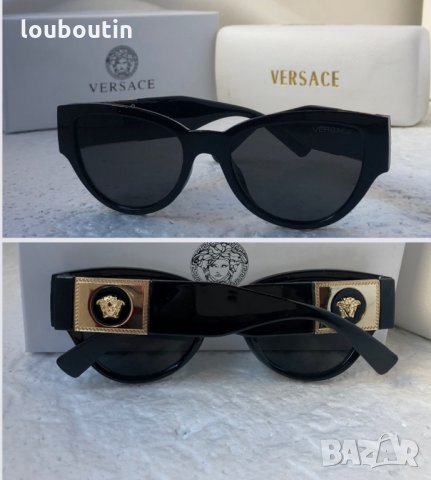 Versace 2022 дамски слънчеви очила котка котешко око, снимка 1 - Слънчеви и диоптрични очила - 35506639