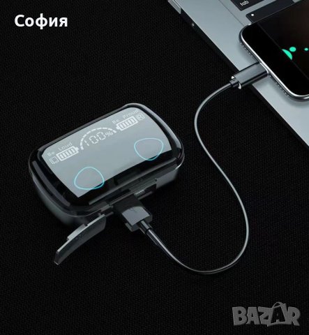 Безжични bluetooth слушалки с LED цифров дисплей, снимка 7 - Безжични слушалки - 42962126