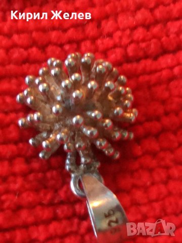 КРАСИВО СРЕБЪРНО ФЕШЪН АРТ МЕДАЛЬОНЧЕ СРЕБРО 925 ПРОБА 27423, снимка 16 - Колиета, медальони, синджири - 40502128