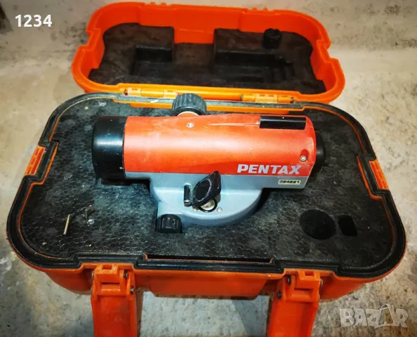 Японски оптичен автоматичен нивелир Pentax AP-241 24x, снимка 5 - Измервателни инструменти - 50265611