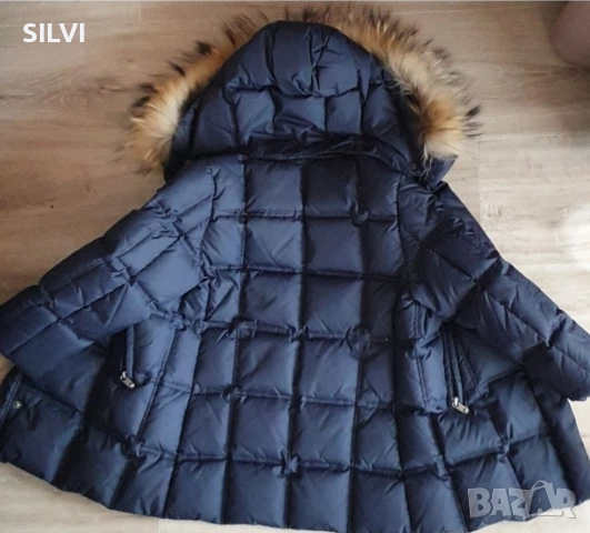 Оригинално зимно  яке Eddie Pen   от пух с естествена кожа на качулката , снимка 5 - Детски якета и елеци - 52751184