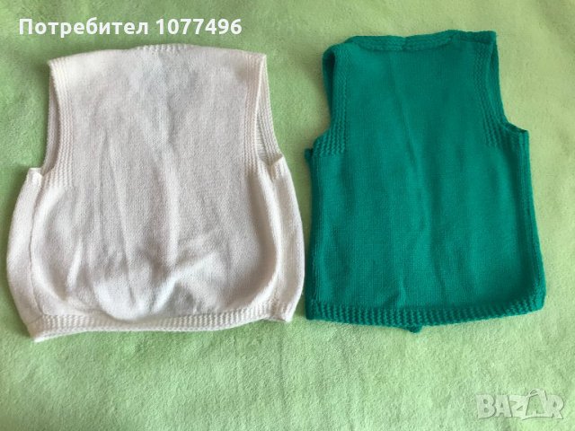 Плетени Детски блузи Детски Жилетки Елеци Шалове Шапки Отличен подарък   , снимка 6 - Детски Блузи и туники - 31008206