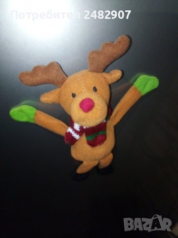 Плюшено еленче, снимка 6 - Плюшени играчки - 39193328