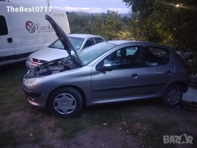 Пежо 206 1.2 бензин Бартер проблем в лосчета на скорости , снимка 7 - Автомобили и джипове - 47972456