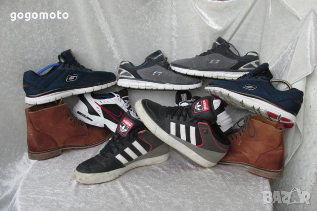 мъжки маратонки кецове adidas® MID Leather shoes original SB, 43 - 44,GOGOMOTO.BAZAR.BG®,скейтборд, снимка 5 - Кецове - 33402127