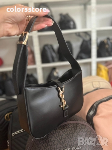 Черна чанта YSL/SG57c, снимка 4 - Чанти - 51925602