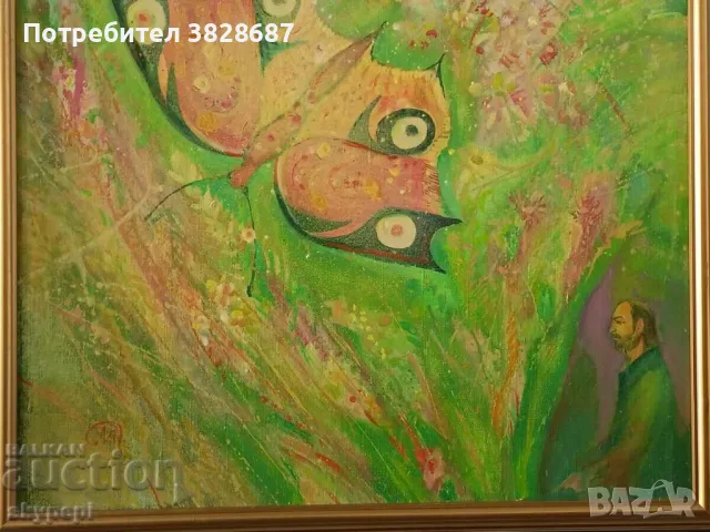 Картина,,Преживяване - II,,, снимка 3 - Картини - 48272133