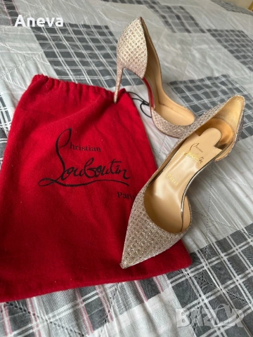 Токчета на Christian Louboutin, снимка 5 - Дамски ежедневни обувки - 53401869