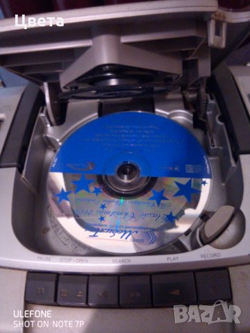 Радио касетофон  и компакт диск Филипс, снимка 5 - Радиокасетофони, транзистори - 34600313