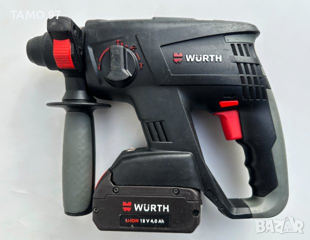 Wurth H 18-MA Compact - Безчетков перфоратор 2x18V 4.0Ah, снимка 2 - Перфоратори - 43121281