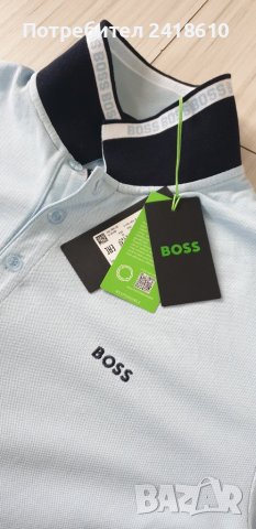 Hugo Boss Paddy Pique Cotton Regular Fit Mens Size 2XL НОВО! ОРИГИНАЛНА Тениска!