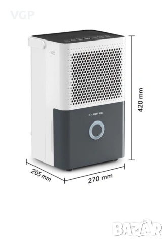 Влагоуловител Trotec, снимка 6 - Влагоабсорбатори и влагоуловители - 53101355