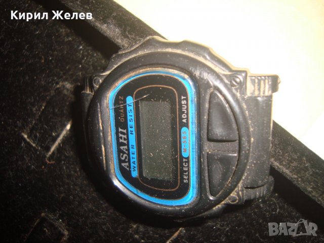 ASAHI РЕТРО РЯДЪК МОДЕЛ КВАРЦОВ ЕЛЕКТРОНЕН МАРКОВ ЧАСОВНИК 21947, снимка 5 - Мъжки - 32890454
