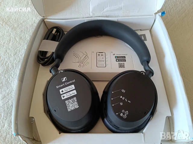 Безжични слушалки : Sennheiser ACCENTUM, ANC, черни, снимка 3 - Слушалки и портативни колонки - 51327745