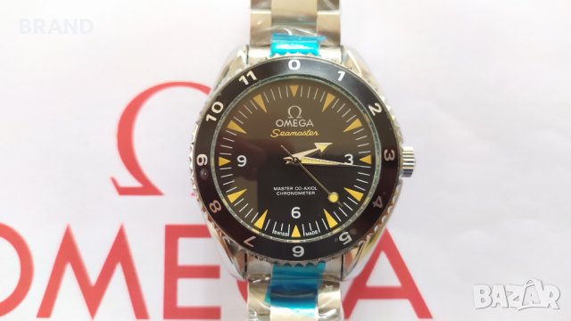 Мъжки часовник ОMEGA SEAMASTER /механичен/ клас АА стоманена верижка, снимка 2 - Мъжки - 26722590