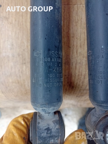 Амортисьор заден за Нисан Микра / Nissan Micra K12, снимка 3 - Части - 51686055