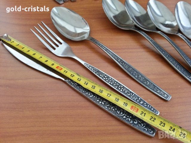 Руски прибори за хранене вилици лъжици  и ножове, снимка 7 - Антикварни и старинни предмети - 33616916