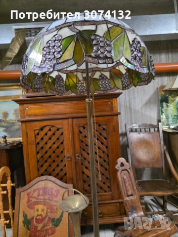 Голям лампион Тифани, снимка 2 - Лампиони - 53599416