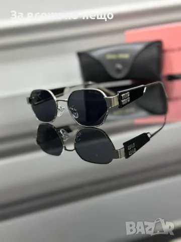 Miu Miu Слънчеви Очила С UV400 Защита С ПОДАРЪК🎁Калъф Миу Миу - Различни Цветове Код E81, снимка 12 - Слънчеви и диоптрични очила - 50229690