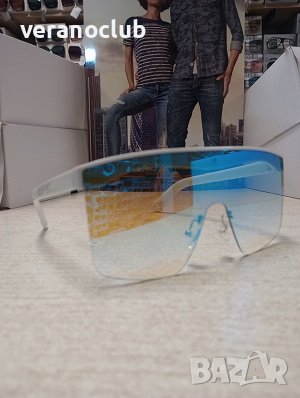 Слънчеви очила Бяла огледална маска , снимка 4 - Слънчеви и диоптрични очила - 44072025