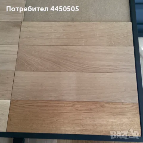 Продавам масивен ясен рустик 50 см / 7 см /2,1 см , снимка 3 - Естествен паркет - 49979411