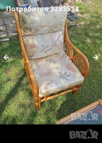 Комплект маса и фотьойли, снимка 7 - Маси - 52024945